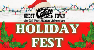Calico Ghost Town Holiday Fest coming Nov. 27