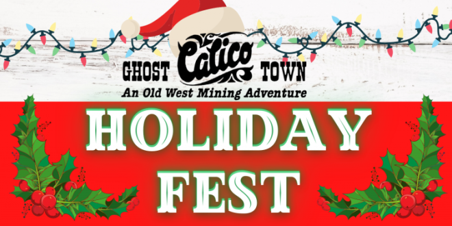 Calico Ghost Town Holiday Fest coming Nov. 27