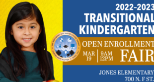San Bernardino City Unified hosting TK Enrollment Fair Mar. 19