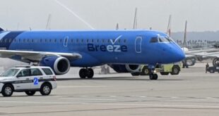First Commercial Passenger Flights Begin at San Bernardino