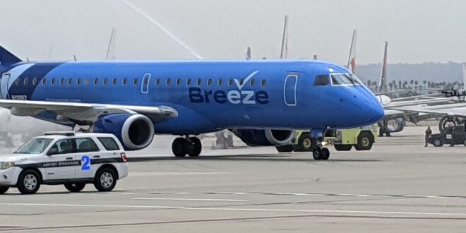 First Commercial Passenger Flights Begin at San Bernardino