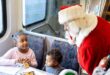 Metrolink Holiday Express Train rolling into San Bernardino this weekend