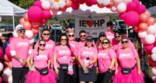 IEHP raises $10,000 for Susan G. Komen Breast Cancer Foundation