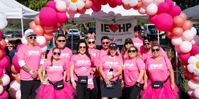 IEHP raises $10,000 for Susan G. Komen Breast Cancer Foundation