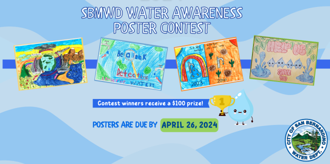 San Bernardino Water Department seeking entries for poster contest