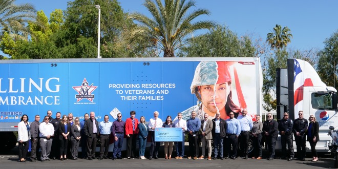 Stater Bros. Charities and PepsiCo Donate $50,000 to Children of Fallen Patriots Foundation