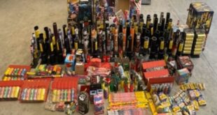 Sheriff's Department seizes 1,500 pounds of illegal fireworks