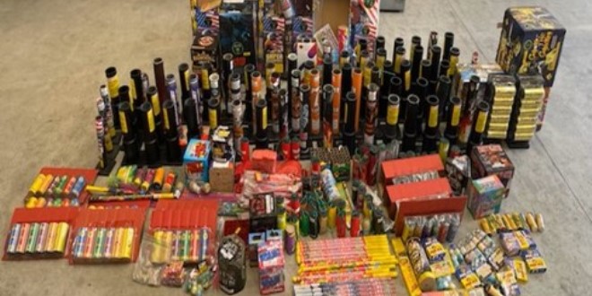 Sheriff’s Department seizes 1,500 pounds of illegal fireworks