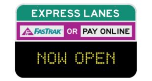 SB Express Lanes open on Interstate 10