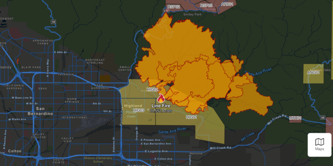 San Bernardino County gives community update on Line Fire