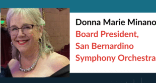 Minano named MVP Volunteer by Association California Symphony Orchestras