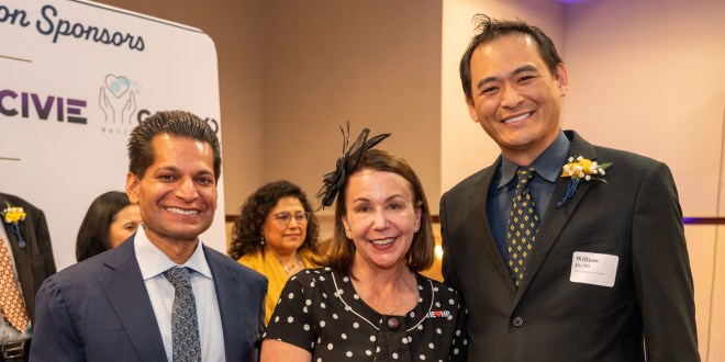 White receives San Bernardino County Medical Society President's Award