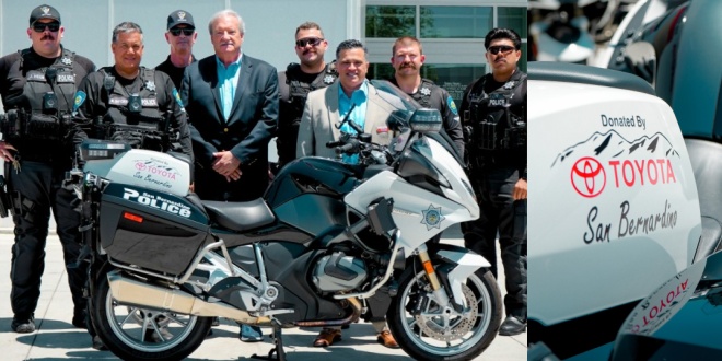 San Bernardino entrepreneur makes major donation to police