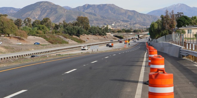 Improvements at Waterman Avenue and 210 Freeway Completed