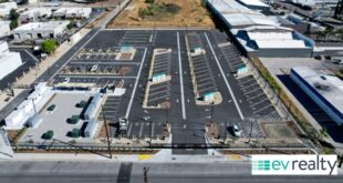 EV Realty opens truck charging Hub in San Bernardino