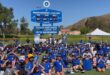 Dodgers' legend Derrel Thomas reads to kids at Blair Park